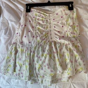 For love and lemons floral skirt